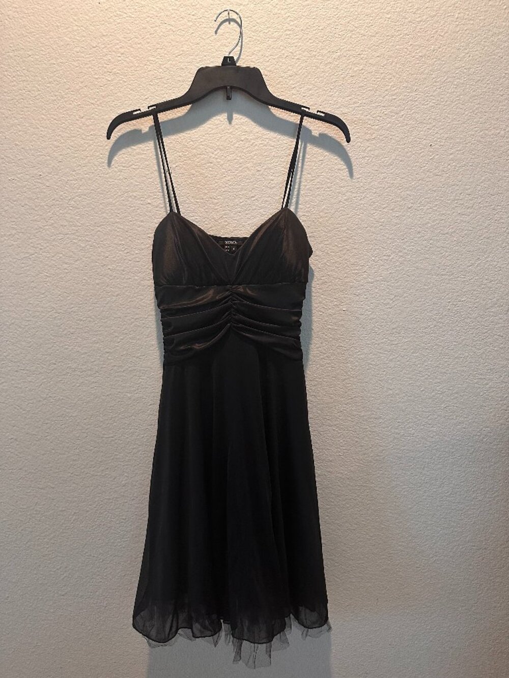 XOXO Short Black semi-formal dress